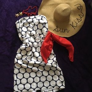 Banana republic silk strapless size 6 dress